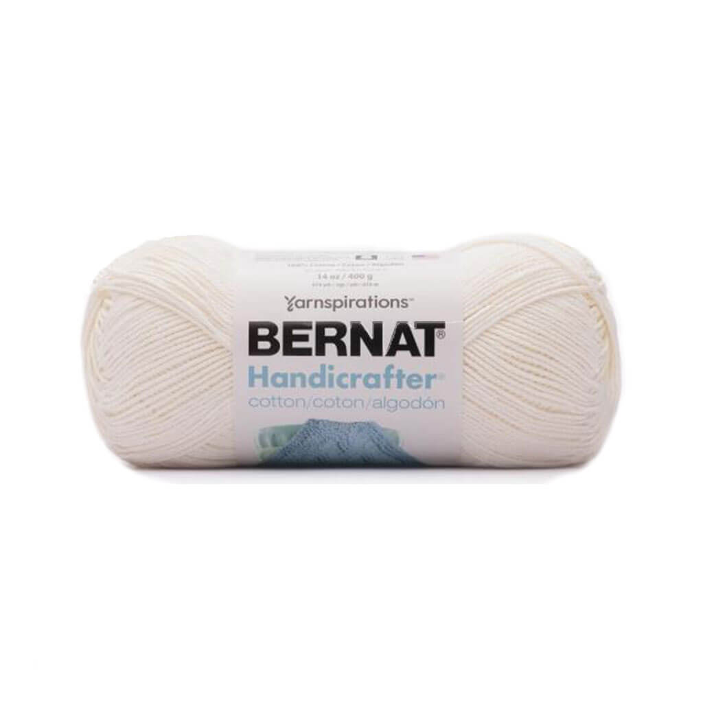 Bernat Handicrafter Cotton Yarn - Soft Cream