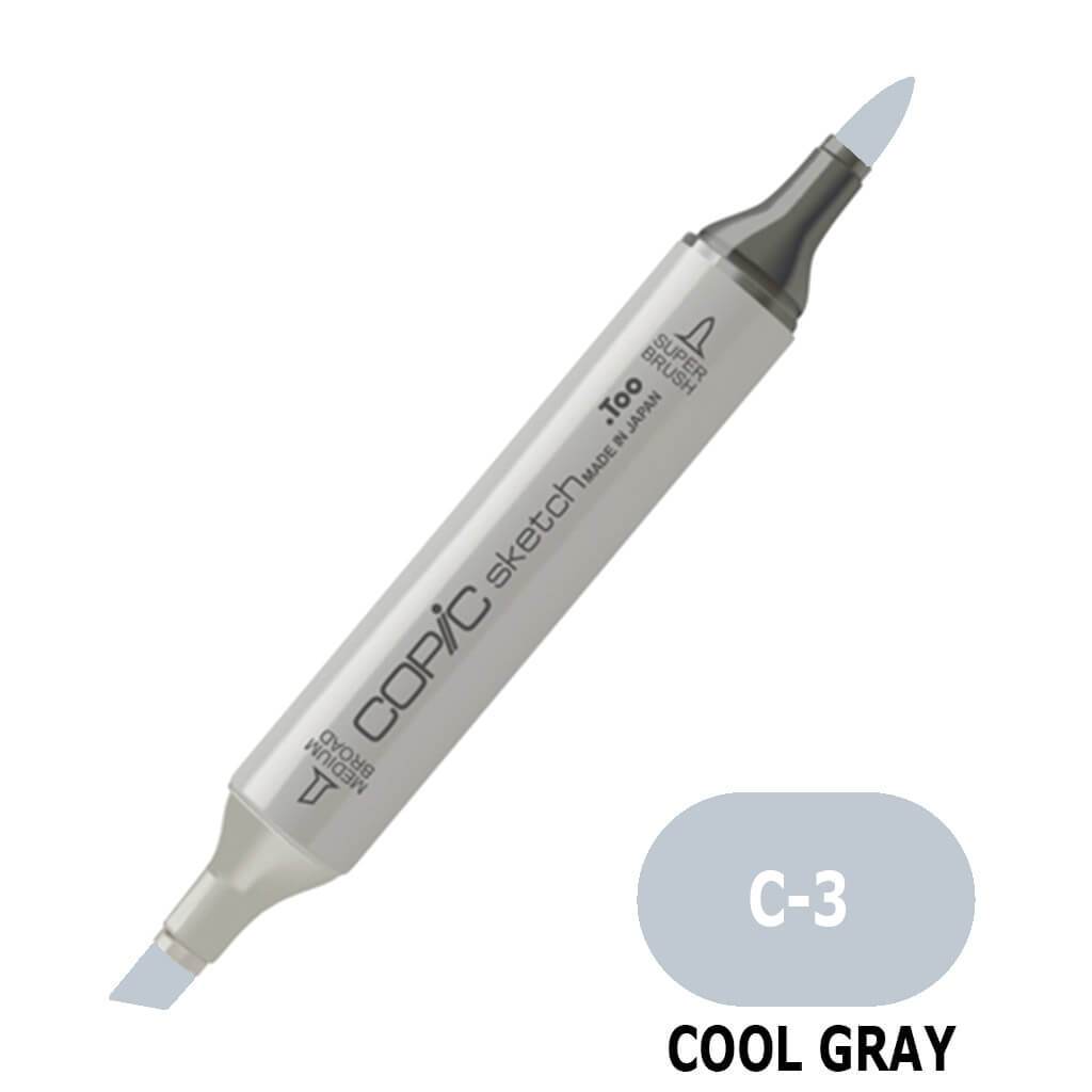 Sketch Marker C3 Cool Gray 3
