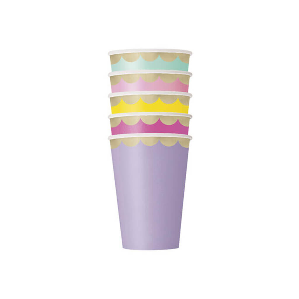 Foil Paper Cups 12oz, 10ct