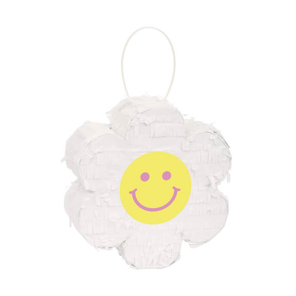 Mini Daisy Flower Pinata, 6.25in W x 6.75in H