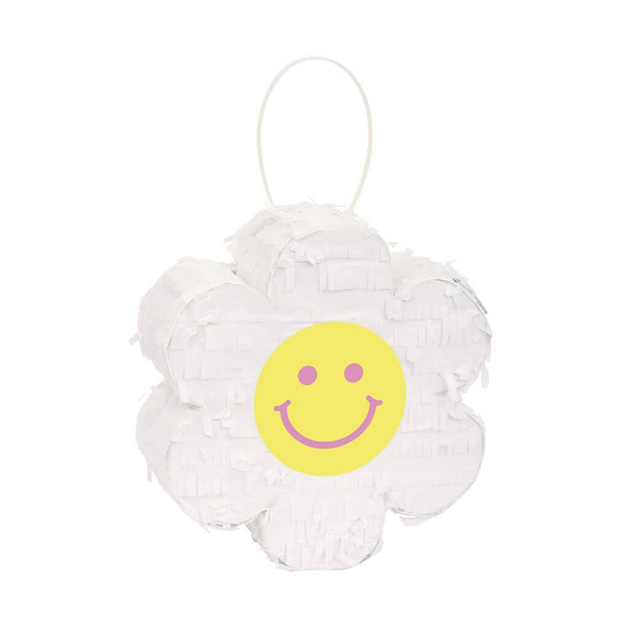 Mini Daisy Flower Pinata, 6.25in W x 6.75in H