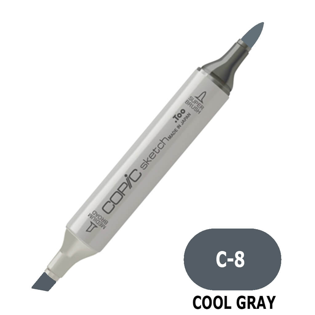 Sketch Marker Cool Gray No.8