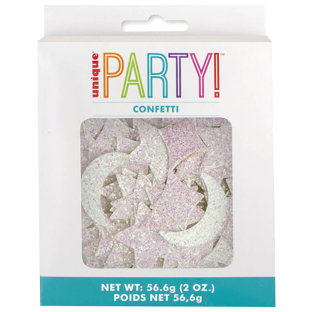 Iridescent Glitter Confetti, 2oz