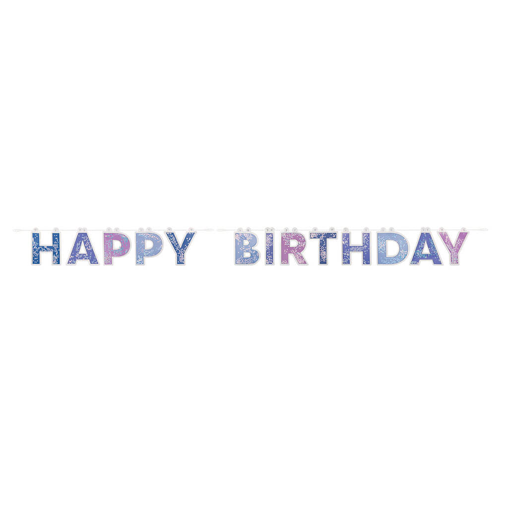 Happy Birthday Cutout Banner