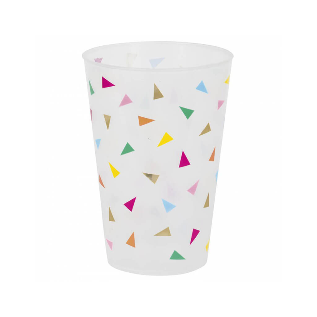 Plastic Foil Stamped Cups 16oz, 6ct