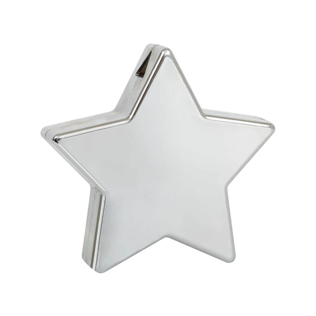 Metallic Silver Star Balloon Weight