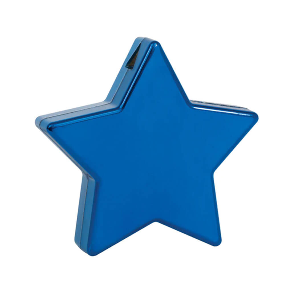 Metallic Blue Star Balloon Weight