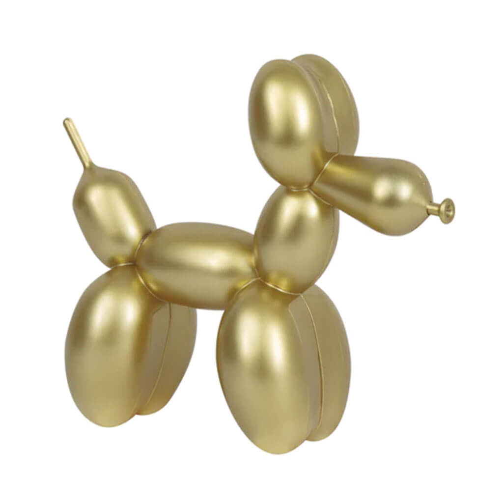 Gold Balloon Dog Balloon Weight