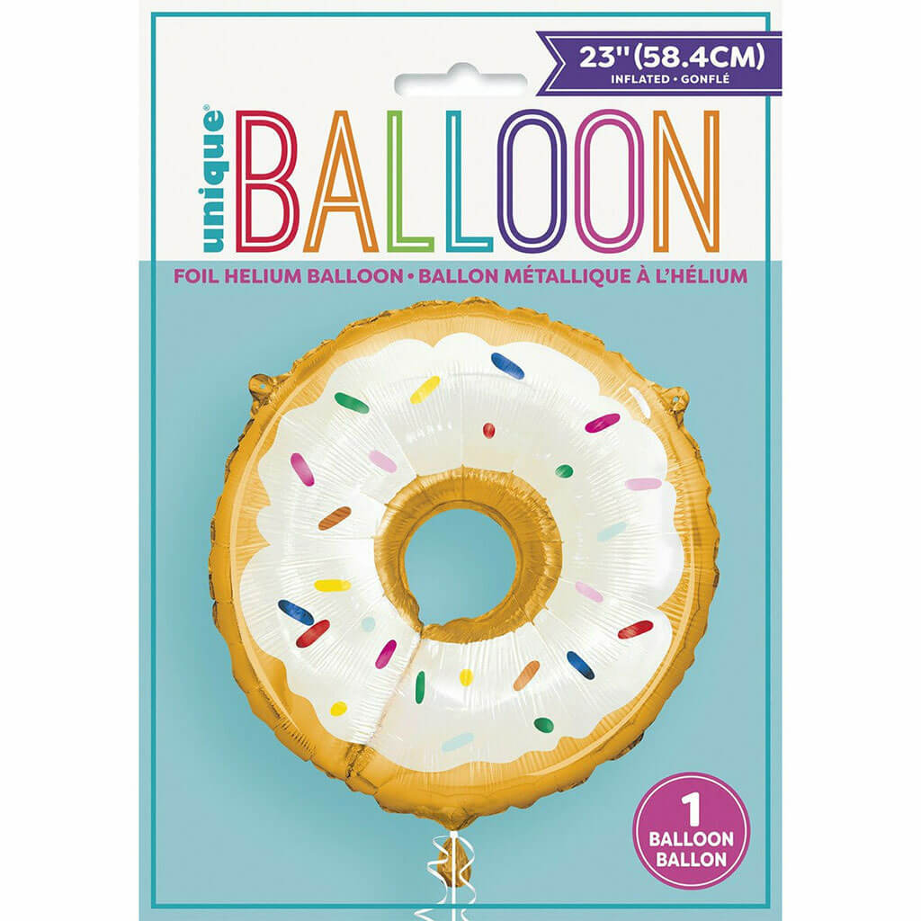 Donut Foil Balloon, 23in