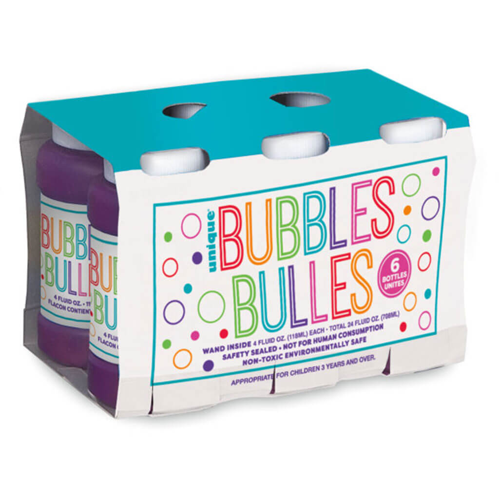 Party Bubbles 6Pack