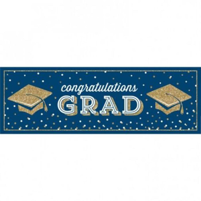 Glittering Grad Giant Banner 20in x 60in