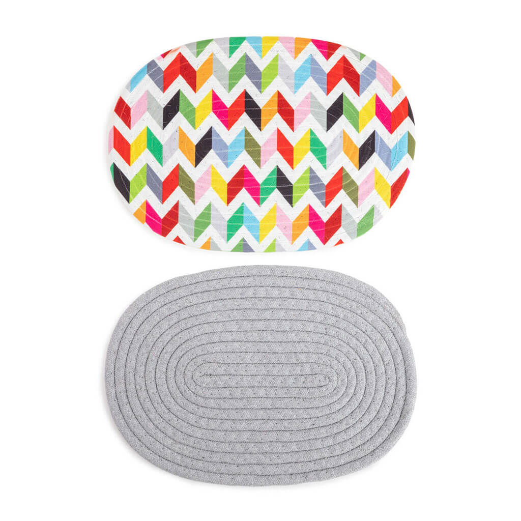 Oval Trivets 2pc, Ziggy