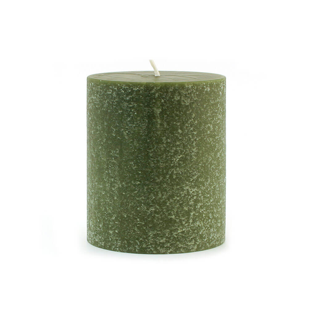 Timberline Pillar Unscented Dark Olive,  4x4