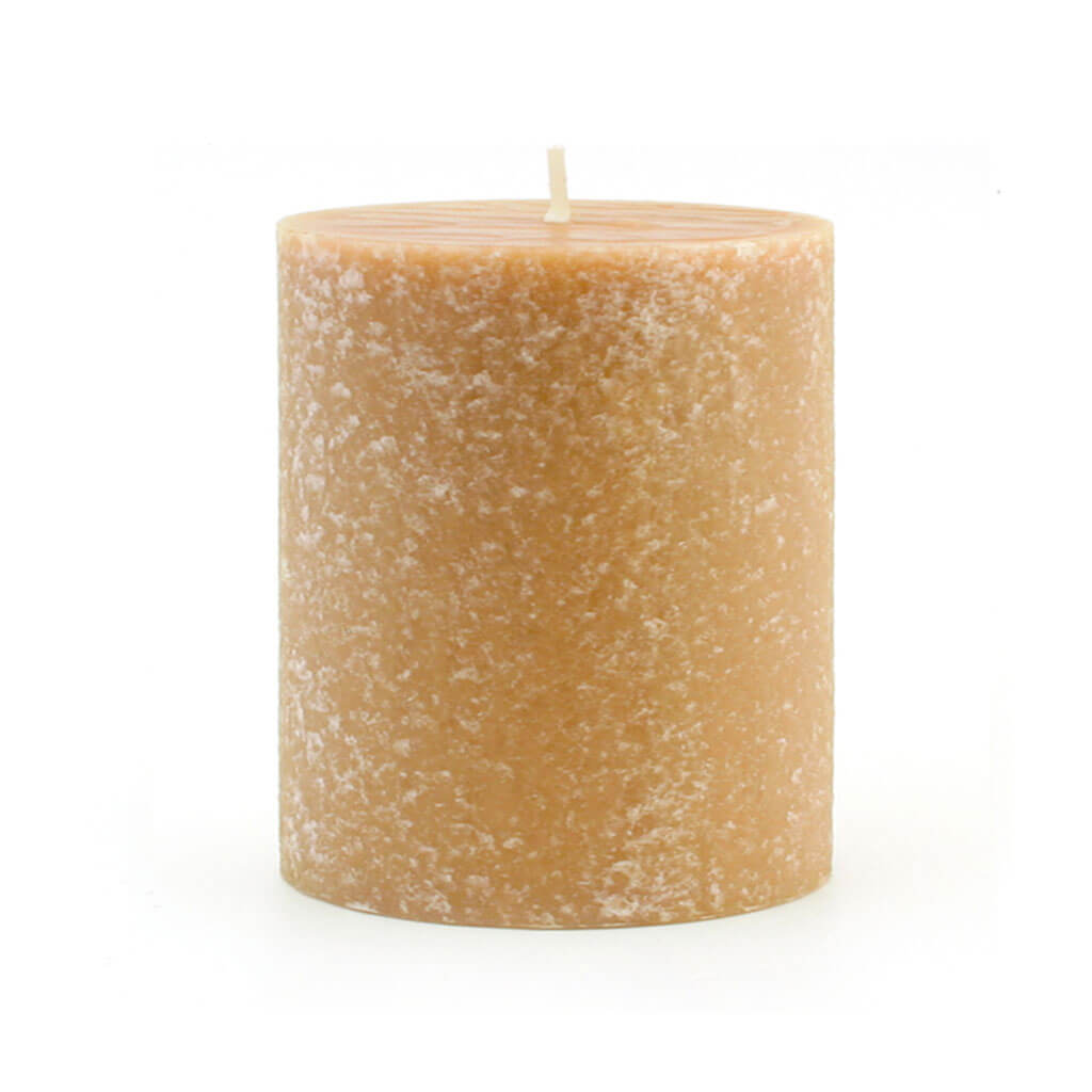 Timberline Pillar Unscented Beeswax, 4x4