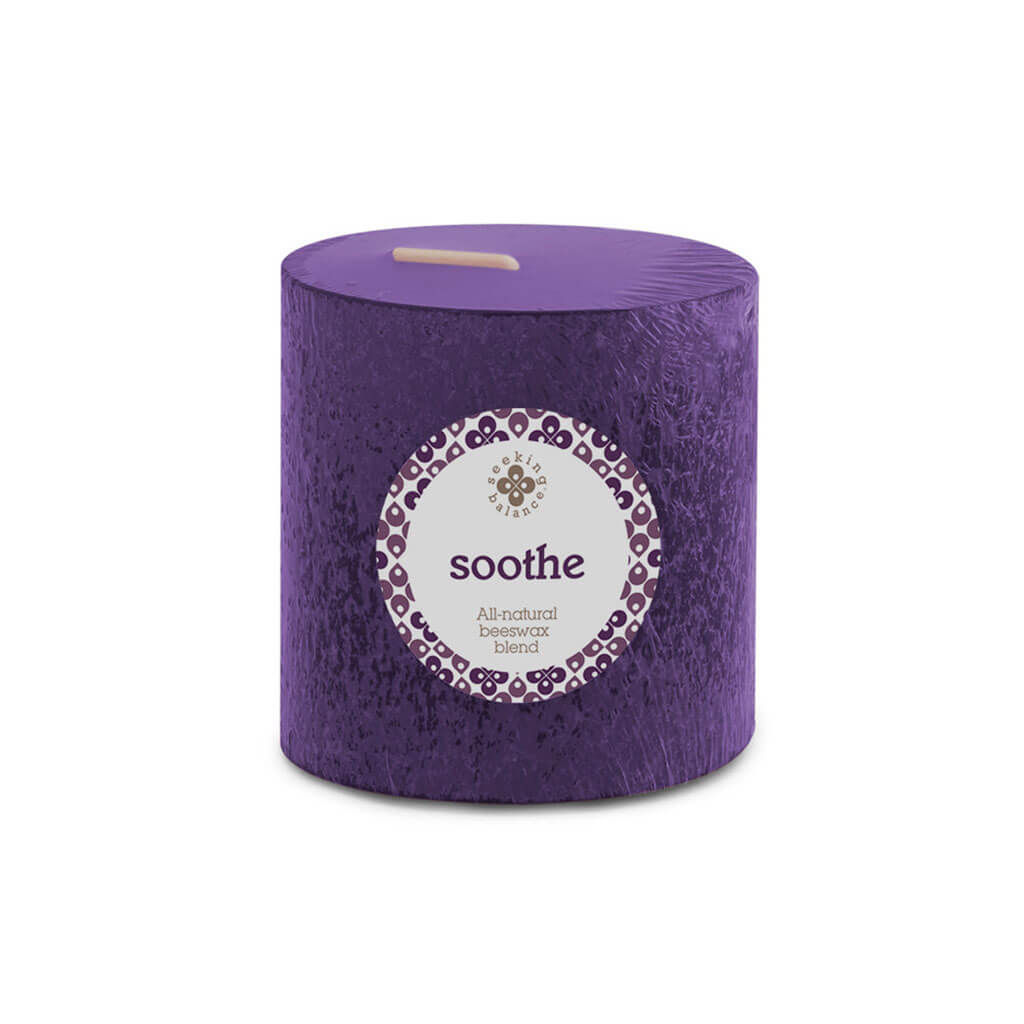 Seeking Balance Aromatherapy Pillar Soothe, 3x3