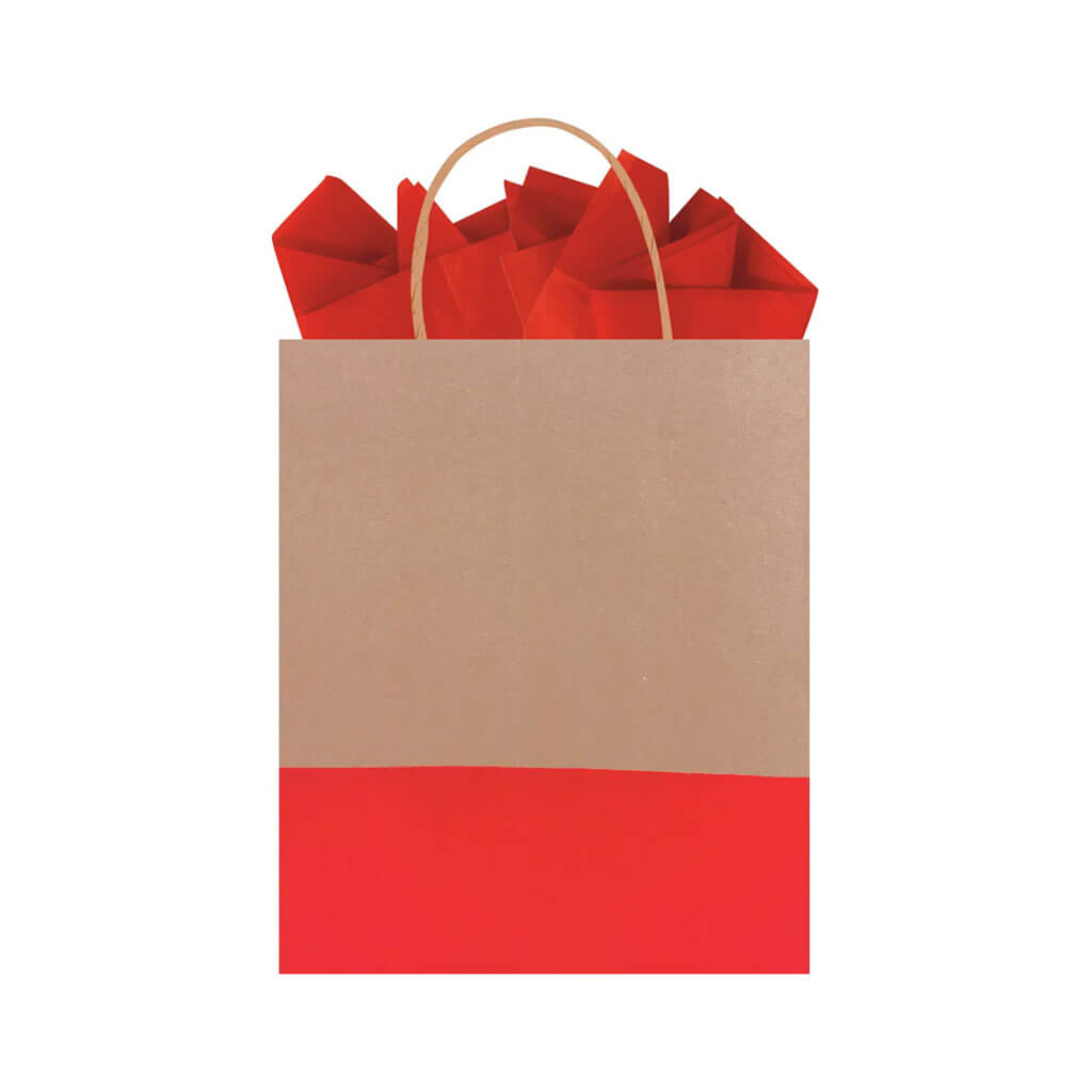 Tote Bag Ruby Dipped Kraft