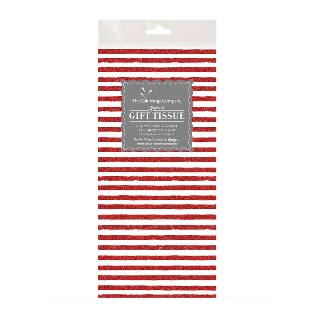 Gift Tissue Ruby Stripe Glt Tissue