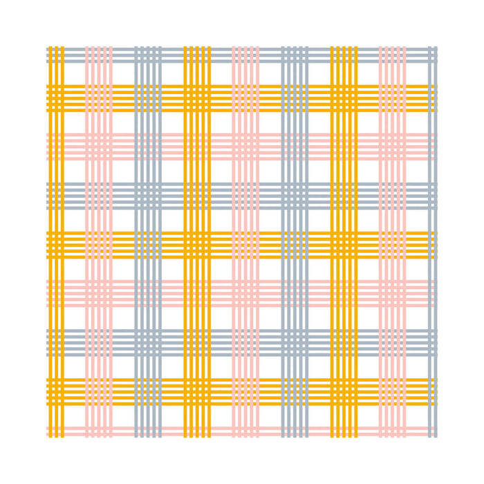 Gift Tissue Mod Plaid 5 Sheet Printed