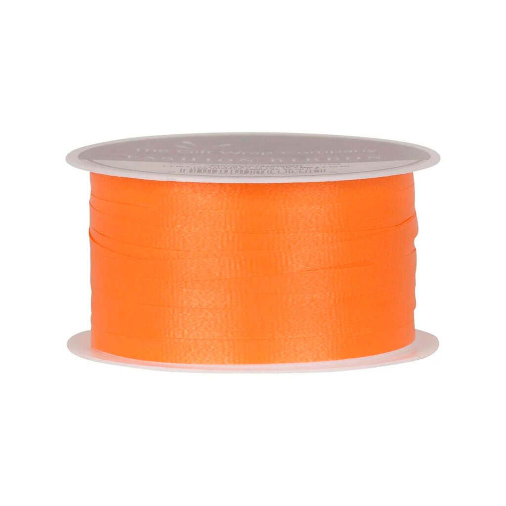 Curling Ribbon Orange High Gloss