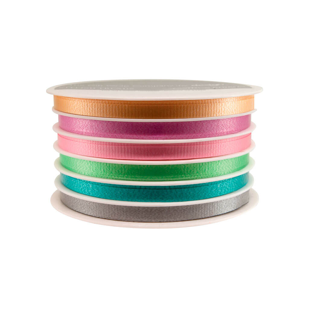 Elastic Tinsel Cord Tranquil 6 Channel Ribbons