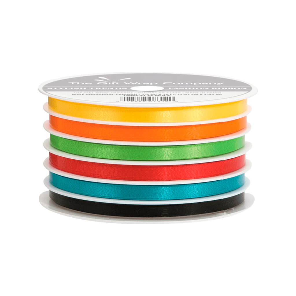 Elastic Tinsel Cord Party On 6 Channel Ribbons