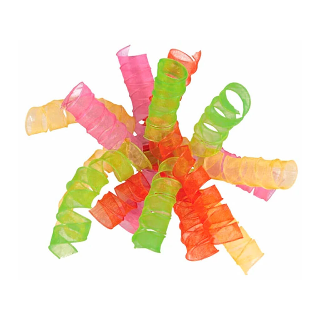 Curly Sheer Bow Citrus Mix