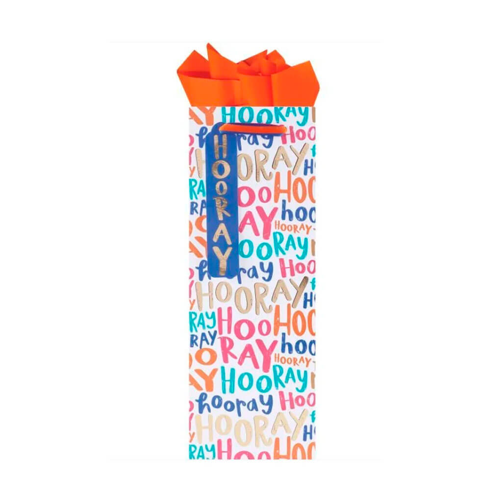 Hooray Bottle Gift Bags