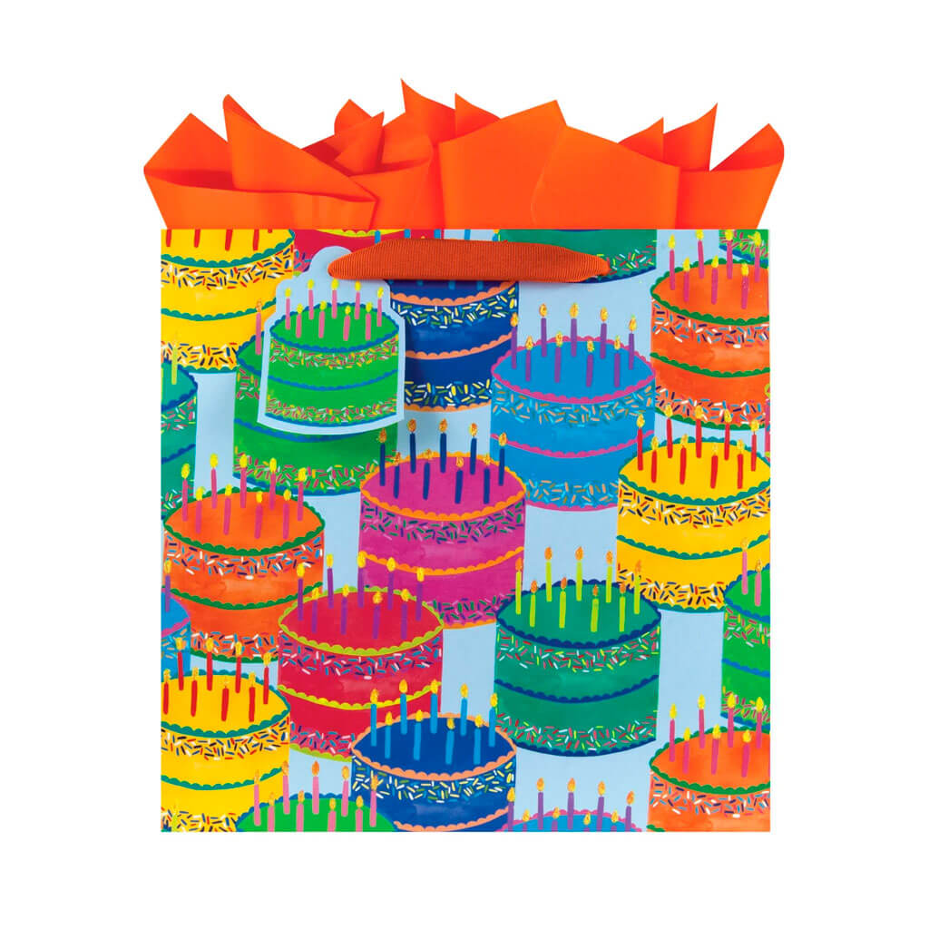 Cakery Medium Square Gift Bags