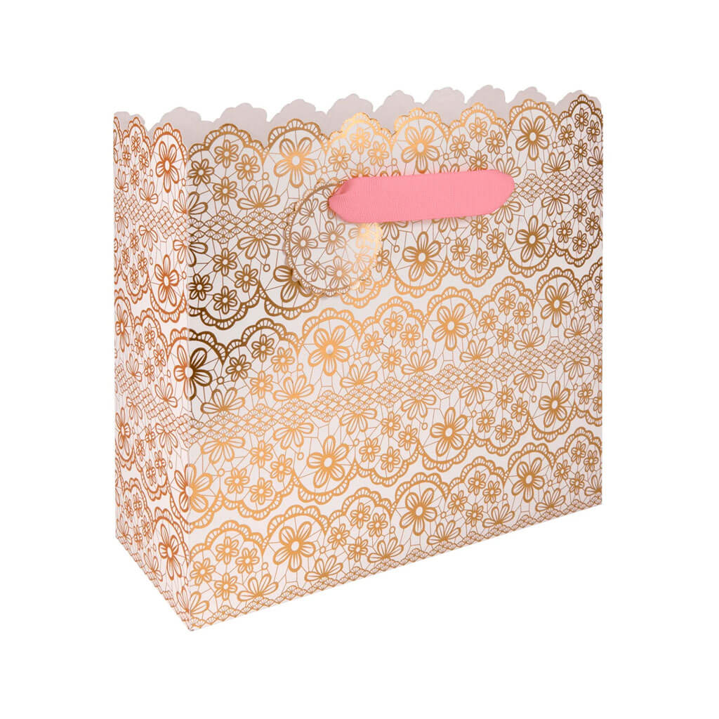 Gilded Lace Medium Vogue Gift Bags