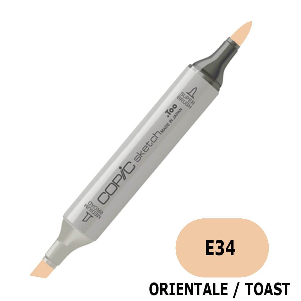 Sketch Marker E34 Toast