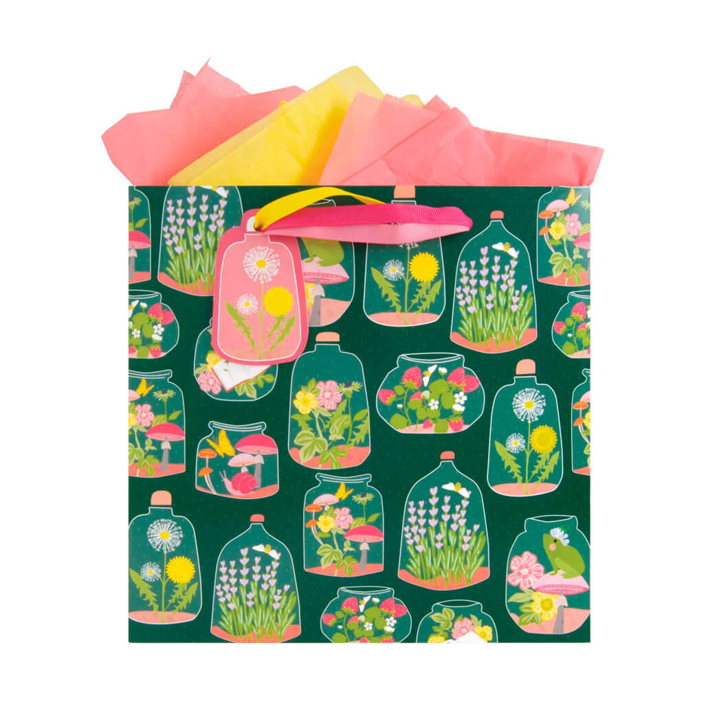 Cottage Cloche Medium Square Gift Bags