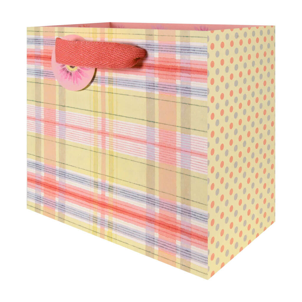 Spring Plaid Gift Bags