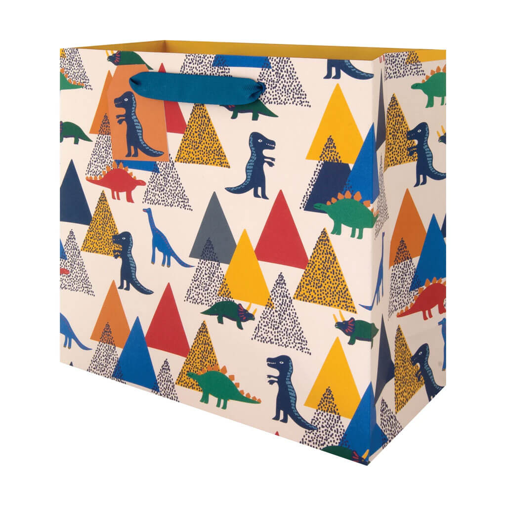 Dinomania Med Square Gift Bags