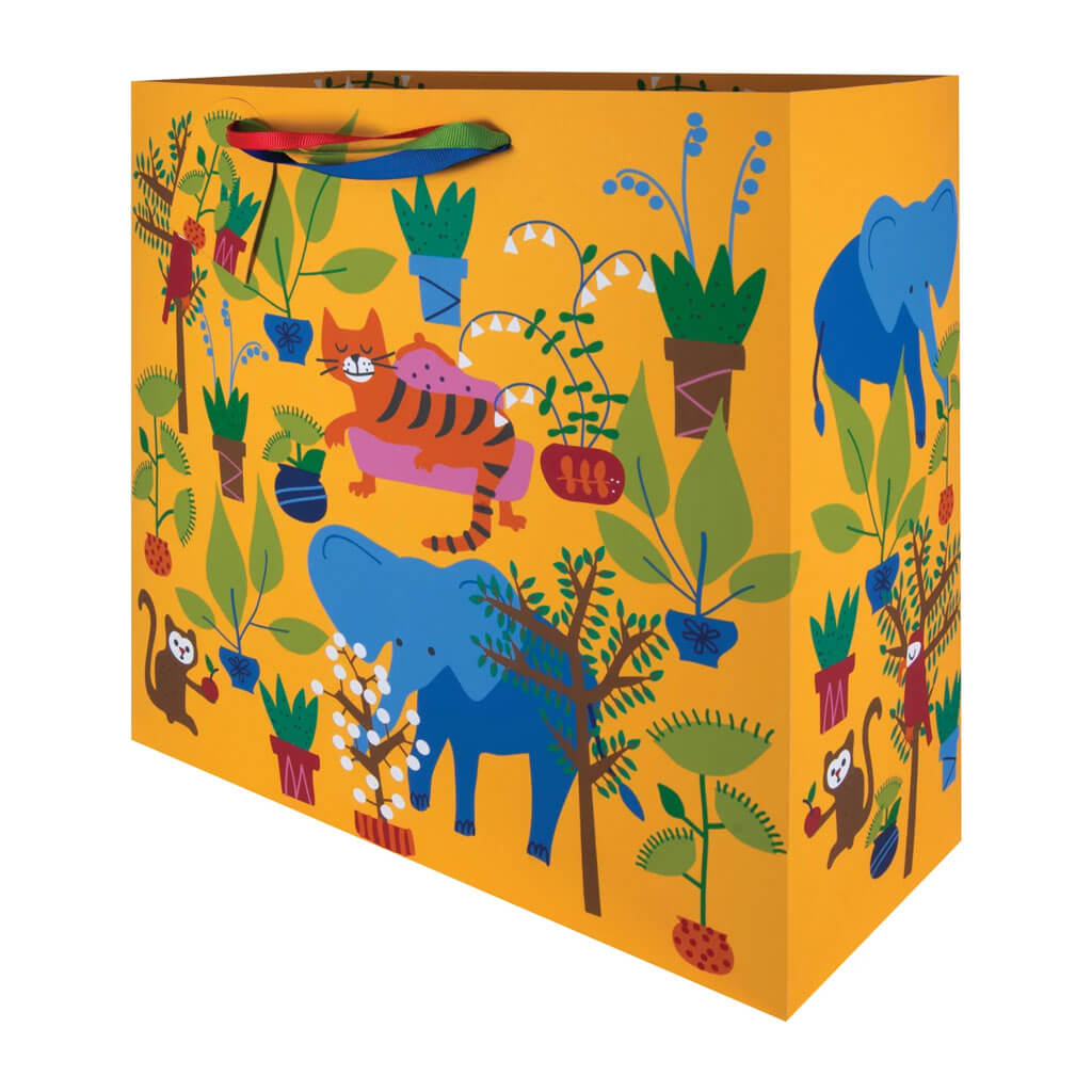 Silly Safari Large Square Gift Bags