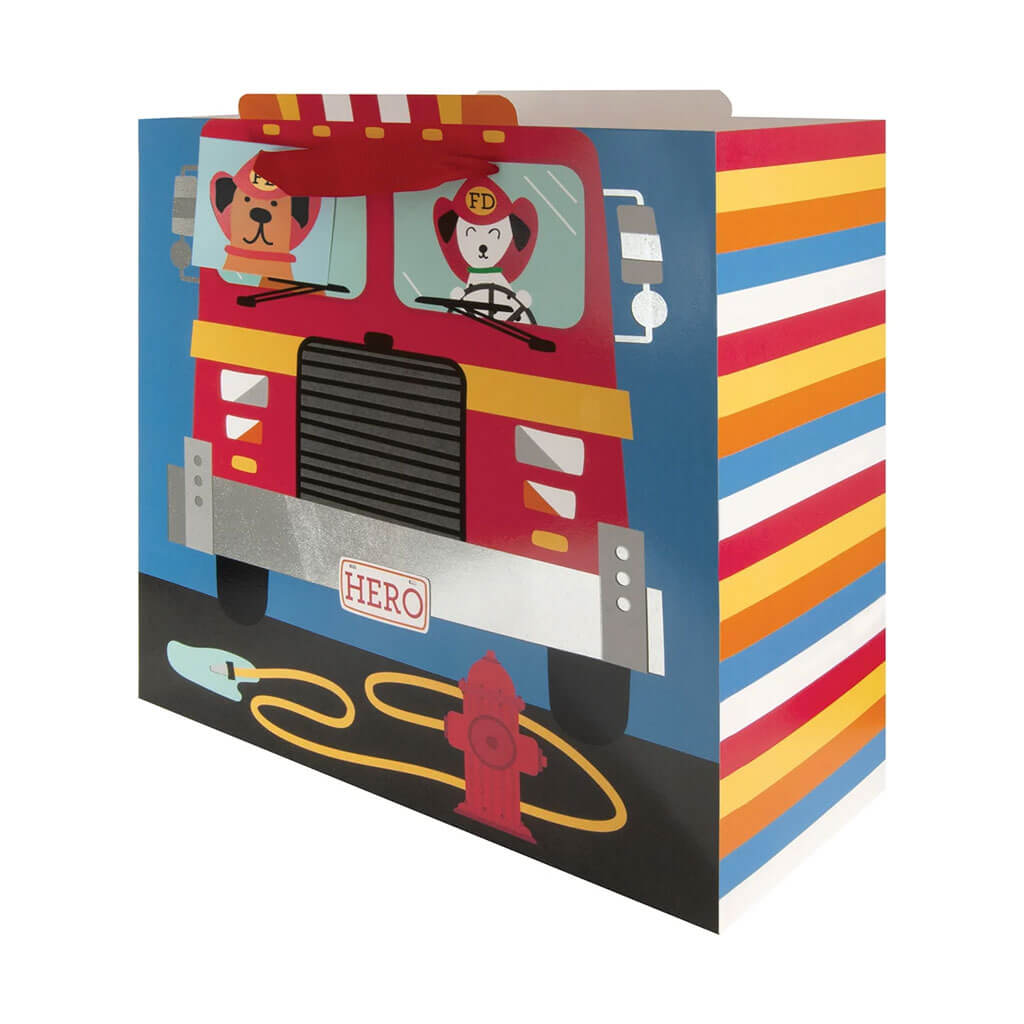 Fire Truck Gift Bags