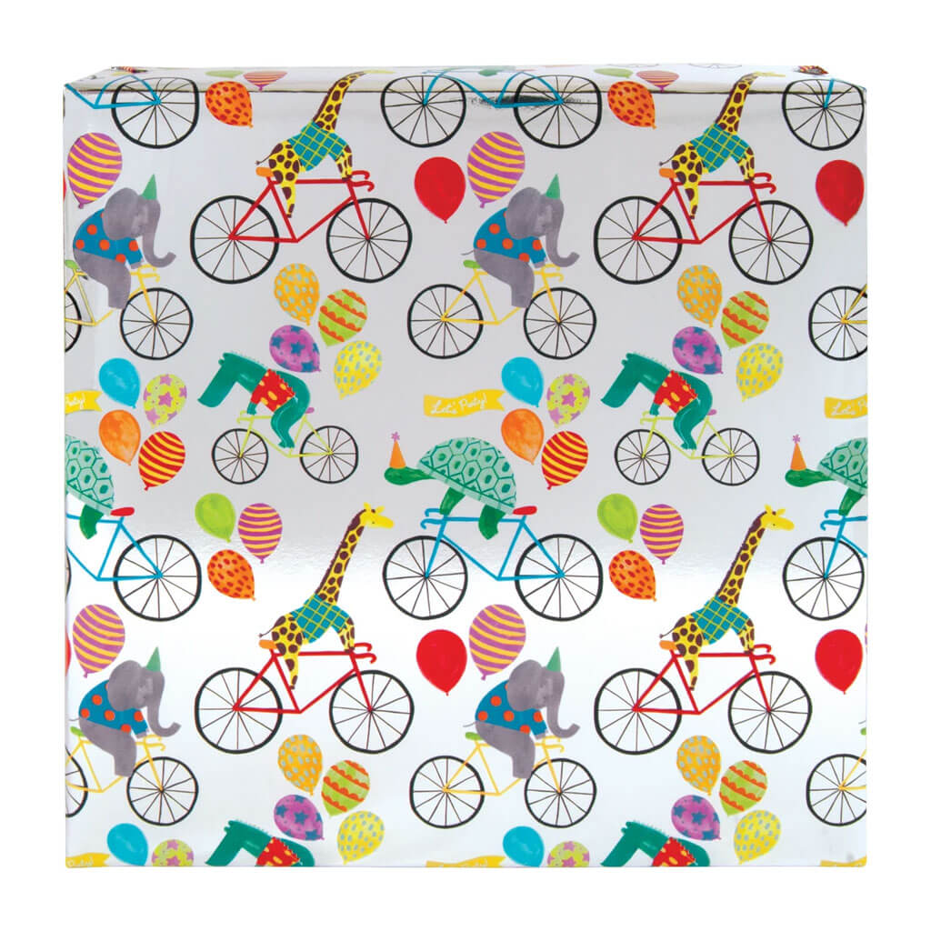 Pedal Party Gift Wrap Roll, 5ft