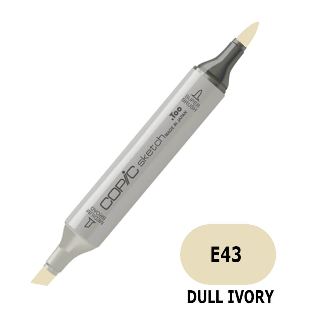 Sketch Marker Dull Ivory