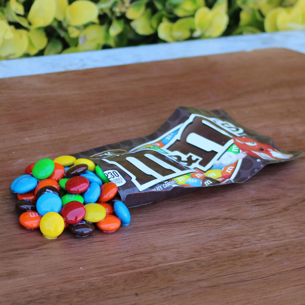 Spilled Bag Of M &amp; M&#39;S (Individual Serving Size)