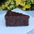 Drizzled Chocolate Cake Slice