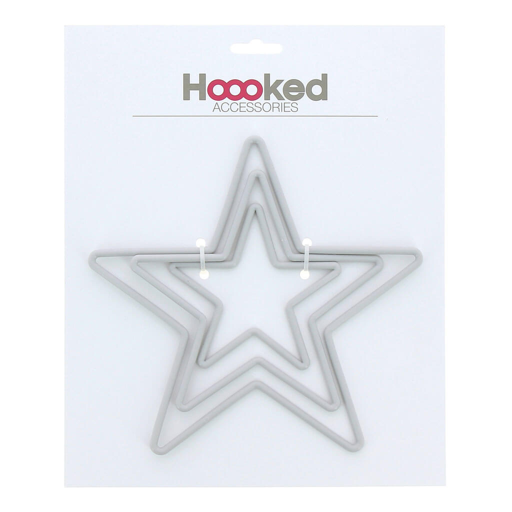 Hoooked Macrame Frames Stars 3ct