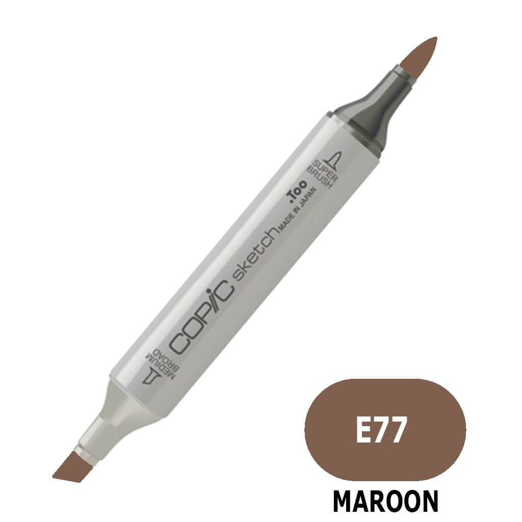 Sketch Marker E77 Maroon