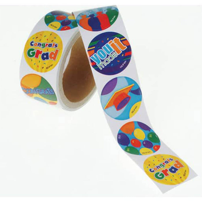 Assorted Graduation Theme Stickers 100pcs