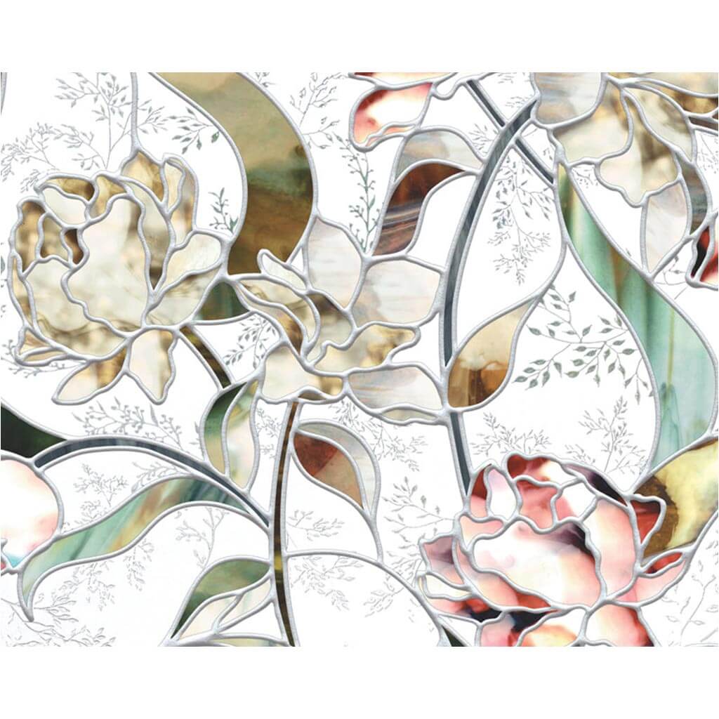 Window Film Begonia, 24in x 36in