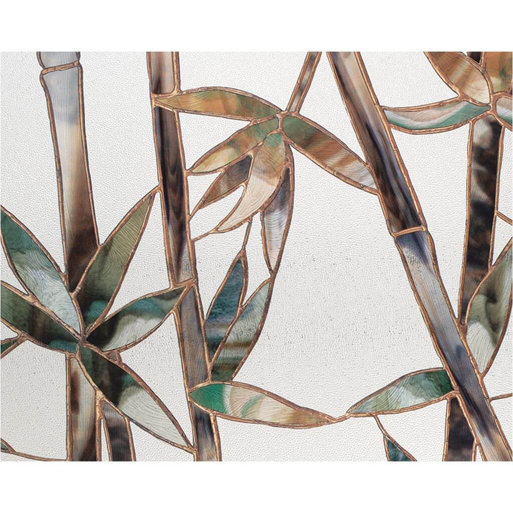 Window Film Glass Bamboo, 24in x 36in