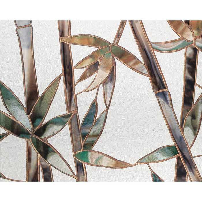 Window Film Glass Bamboo, 24in x 36in