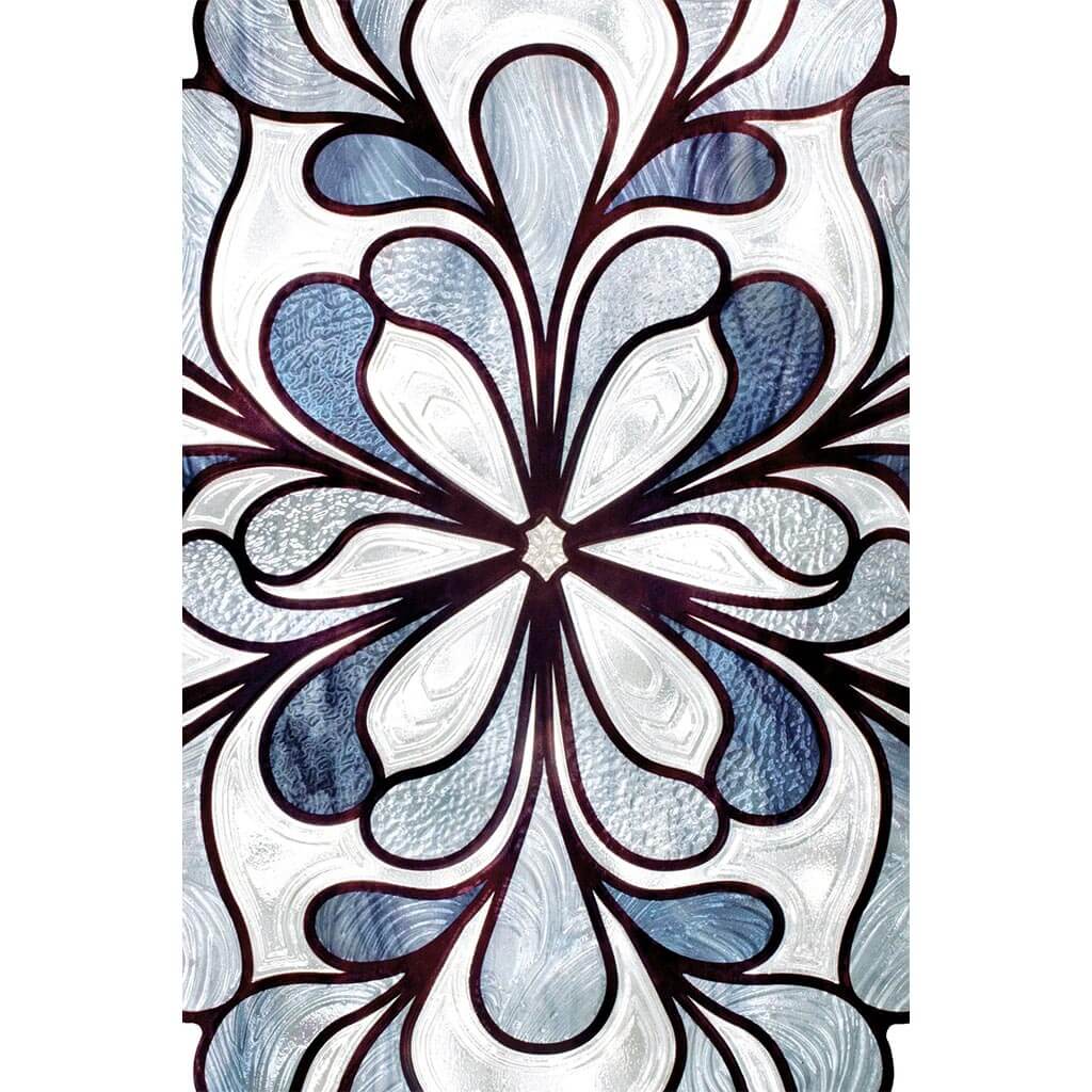 Window Accent Capri Slate Accent, 12in x 12in