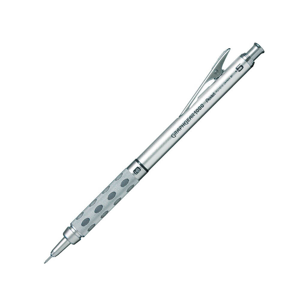 Pentel Arts 1000 Mechanical Pencil 0.5mm Gray Barrel