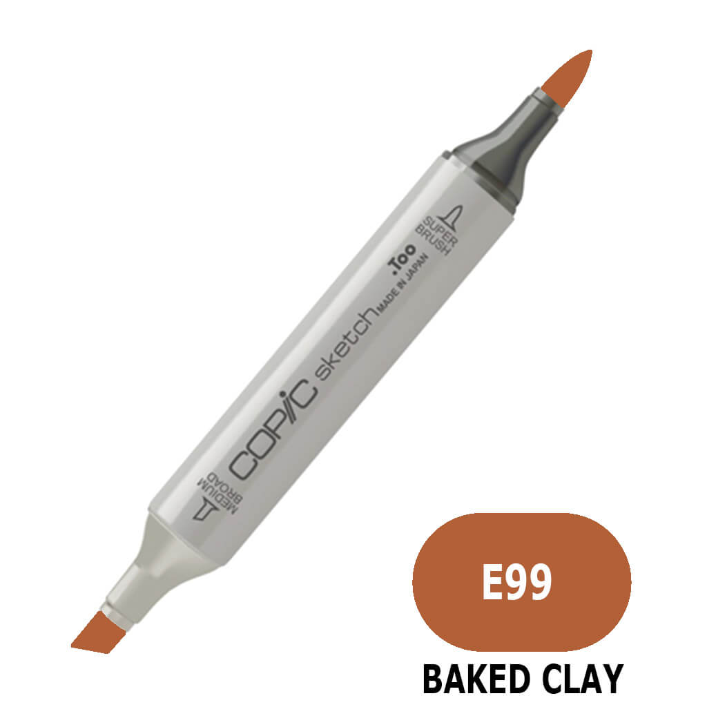 Sketch Marker Baked Clay