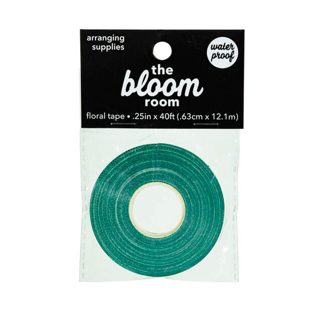 Green Waterproof Floral Tape, 1.4in x 40ft