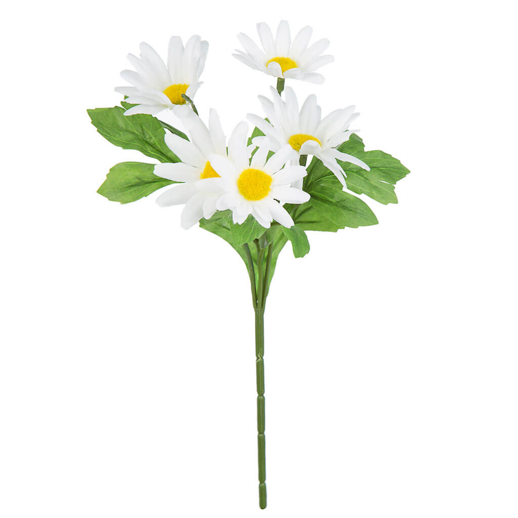 White Mini Daisy Pick, 11.5in